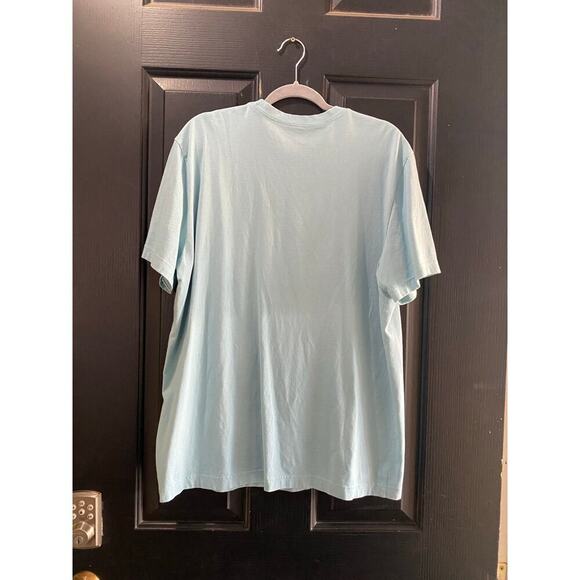 Life is Good Blue Short Sleeve Hammock & Palms Crew Neckline T-Shirt Size Large - Picture 7 of 7